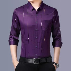 Yzq - Men's Long Sleeves Shirts 1