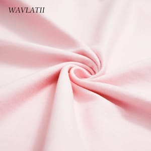 Women’s Comics & Floral Printed T-Shirt – Beige Casual Summer Streetwear Wavlatii - Women's Casual T-Shirt 1