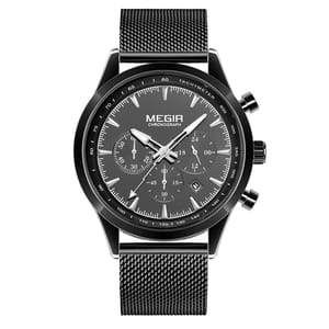 Men's Luxury Business Quartz Chronograph Waterproof Sports Watch