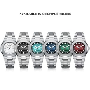 Elegant Stainless Steel Quartz Watch for Men with Luminous Display Elegant Stainless Steel Quartz Watch for Men with Luminous Display