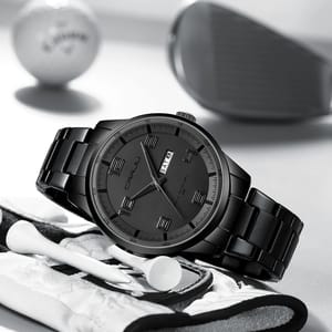 Elegant Men's Luxury Watch with Stainless Steel & Quartz Movement Elegant Men's Luxury Watch with Stainless Steel & Quartz Movement