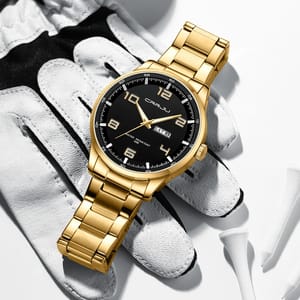 Elegant Men's Luxury Watch with Stainless Steel & Quartz Movement Elegant Men's Luxury Watch with Stainless Steel & Quartz Movement