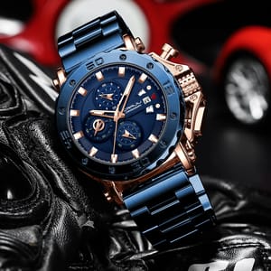 Men's Luxury Chronograph Watch with Stainless Steel Design Men's Luxury Chronograph Watch with Stainless Steel Design