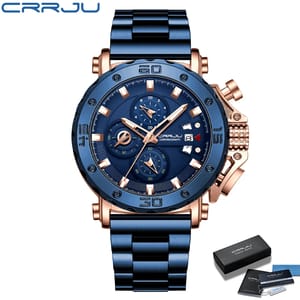 Men's Luxury Chronograph Watch with Stainless Steel Design Men's Luxury Chronograph Watch with Stainless Steel Design