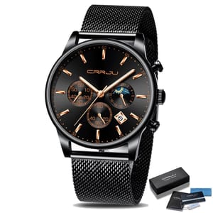 Elegant Quartz Chronograph Watch for Men