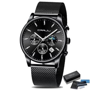 Elegant Quartz Chronograph Watch for Men