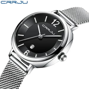 Women's Stainless Steel Bracelet Watch with Quartz Movement