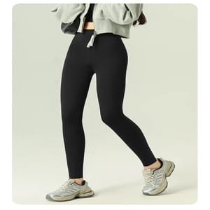 Seamless High-Waist Leggings for Running and Everyday Fitness