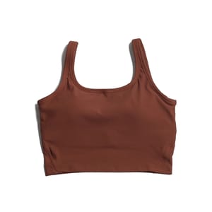 Ribbed Sports Bra with High Elasticity and Breathable Design Soisou - Women's Sports Bra 1