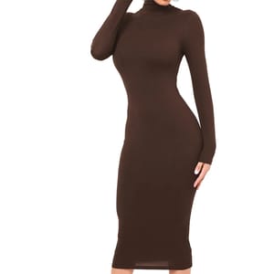 Stylish Knee-Length Party Club Bodycon Dress