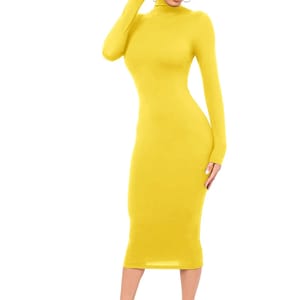 Chic Casual Long-Sleeve Bodycon Dress