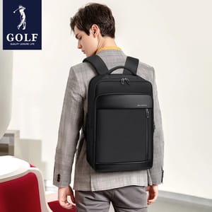 Premium Waterproof Business Backpack with Charging Port and Laptop Compartment