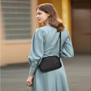 Compact Waterproof Oxford Cross Body Bag with Wide Strap for Women Golf - Women's Crossbody Bags 2