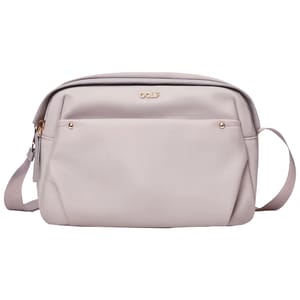 Compact Waterproof Oxford Cross Body Bag with Wide Strap for Women