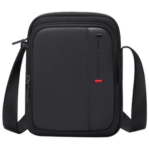 Men's Nylon Crossbody Bag with Multi Pockets and Anti-Theft Design