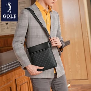 Stylish Men's Crossbody Briefcase, Business Shoulder Sling Bag Golf - Men's Crossbody Bags 4