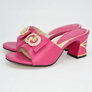 Elegant Rhinestone-Decorated Party Sandals for Women with High Heels