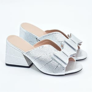 Elegant Women's Party Sandals with Full Rhinestone Design