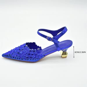 Stylish Rhinestone Pumps for Parties