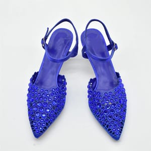 Stylish Rhinestone Pumps for Parties