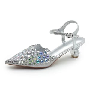 Sophisticated Rhinestone-Embellished Pumps for Events