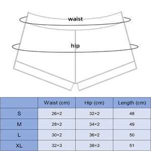 High-Stretch Nylon Women's Gym Yoga Cycling Fitness Shorts Soisou - Women's Sports Shorts 1