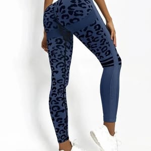 High Waist Leopard Print Seamless Yoga Pants for Women High Waist Leopard Print Seamless Yoga Pants for Women