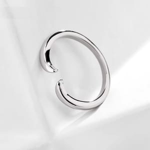 Elegant Adjustable Open Wedding Ring for Women – Shine & Style