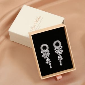 Elegant Marquise Cut Cubic Zirconia Dangle Earrings for Women Elegant Marquise Cut Cubic Zirconia Dangle Earrings for Women