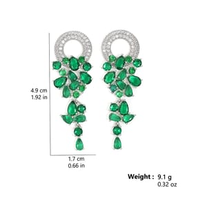 Elegant Marquise Cut Cubic Zirconia Dangle Earrings for Women Elegant Marquise Cut Cubic Zirconia Dangle Earrings for Women