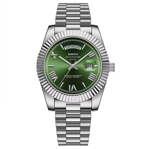 Elegant Men's Luxury Quartz Watch with Date & Waterproof Design