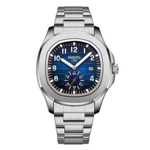 Luxury Sports Men's Watch with Luminous Hands and Waterproof Design