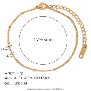 Elegant Blade, Figaro, and Twist Chain Bracelet in Gold