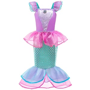 Enchanting Mermaid and Princess Dress for Little Girls