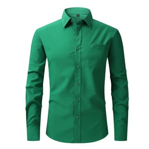 Classic Long Sleeve Button-Down Shirt for Versatile Wear