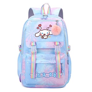 Adorable Cartoon Print Backpack for School & Daily Use