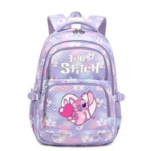 Adorable Lilo & Stitch Waterproof School Backpack for Teens