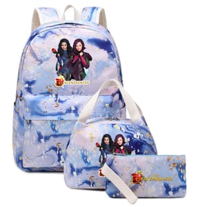 3-Piece Kids Backpack Set with Pen, Lunch, and Laptop Bags