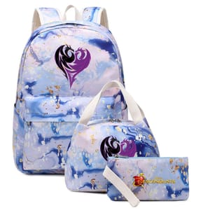 3Pcs School Backpack Set with Lunch Bag & Pen Case