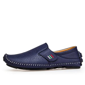 Stylish Casual Moccasins for Men with Hook & Loop Closure