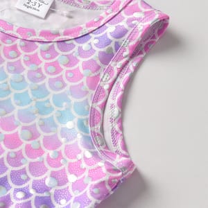 Enchanting Mermaid Princess Dress for Girls – Layered Summer Gown Enchanting Mermaid Princess Dress for Girls – Layered Summer Gown