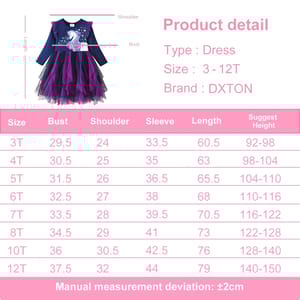 Enchanting Unicorn Tulle Dress for Girls – Winter Party Outfit