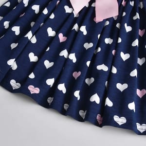 Charming Summer Casual Butterfly Sequined Dress for Little Girls