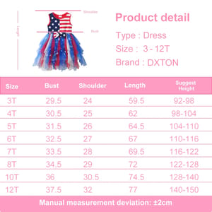 Striped Flag Print Sleeveless Dress for Girls – Summer Party Outfit Striped Flag Print Sleeveless Dress for Girls – Summer Party Outfit
