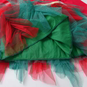 Elegant Winter Party Dress for Girls with Flying Sleeves Elegant Winter Party Dress for Girls with Flying Sleeves