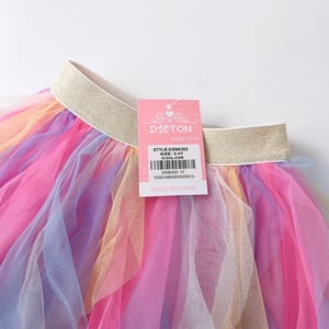 Charming Tulle Tutu Skirt for Girls with Ruffled Design Charming Tulle Tutu Skirt for Girls with Ruffled Design