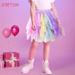 Fluffy Tulle Princess Tutu Skirt for Little Girls’ Parties Fluffy Tulle Princess Tutu Skirt for Little Girls’ Parties