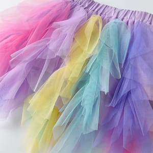 Fluffy Tulle Princess Tutu Skirt for Little Girls’ Parties Fluffy Tulle Princess Tutu Skirt for Little Girls’ Parties
