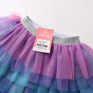 Stylish Kids Leggings with Skirt, Ballet-Inspired Layered Costume