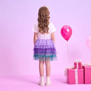Adorable Layered Tutu Skirt for Girls – Ballet Dancewear Adorable Layered Tutu Skirt for Girls – Ballet Dancewear